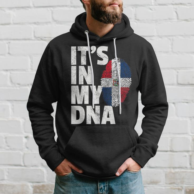 It's In My Dna Dominican Republic Flag Christmas Hoodie Gifts for Him