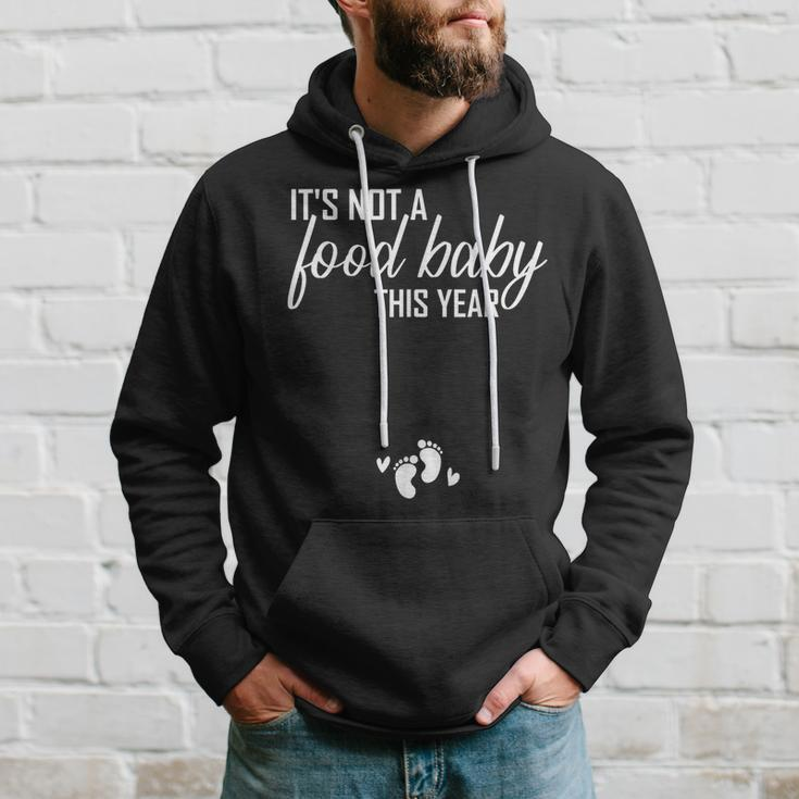 Its Not A Food Baby This Year Thanksgiving Pregnancy Hoodie Gifts for Him