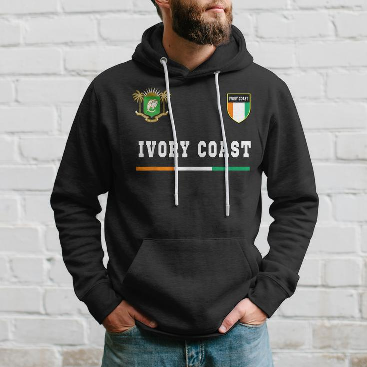 Ivory Coast SportSoccer Jersey Flag Football Hoodie Gifts for Him