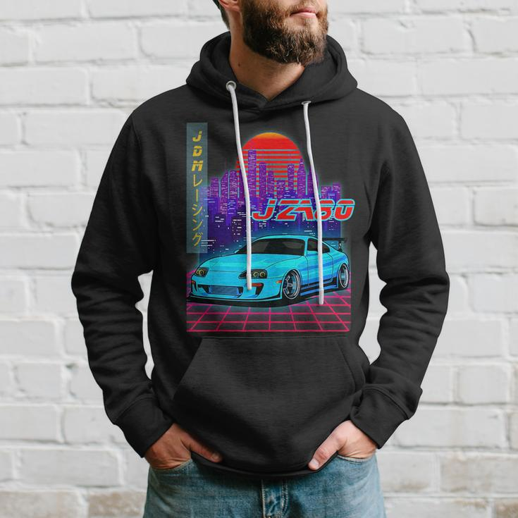Jdm Japanese Automotive Retro Tuner Car Hoodie Gifts for Him
