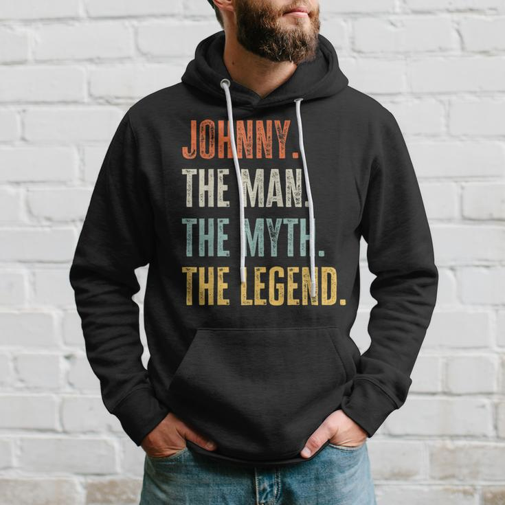 Johnny The Best Man Myth Legend Funny Best Name Johnny Hoodie Gifts for Him