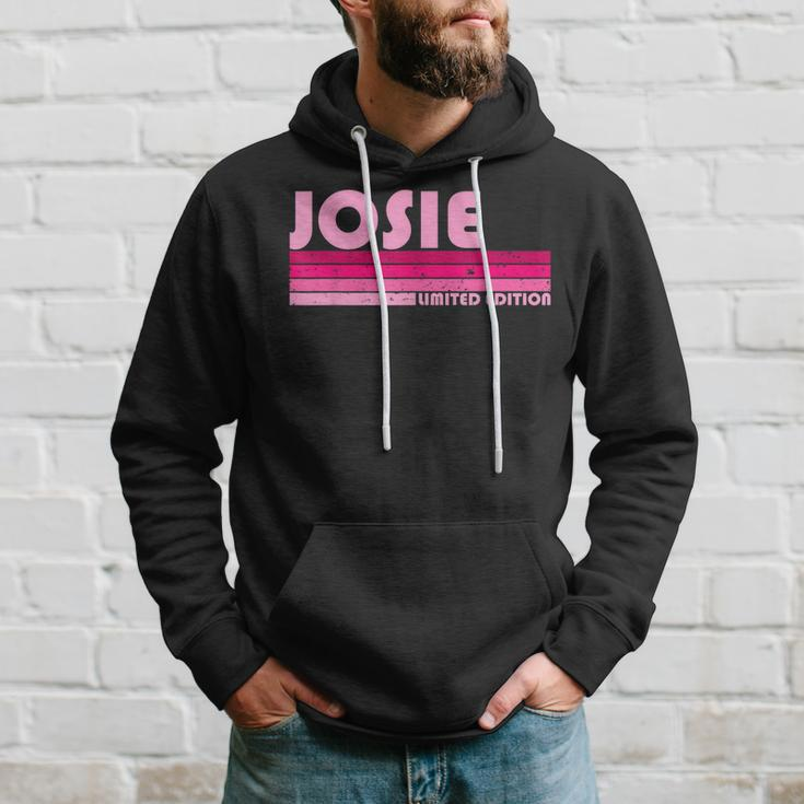 Josie Name Personalized Retro Vintage 80S 90S Birthday Hoodie Gifts for Him