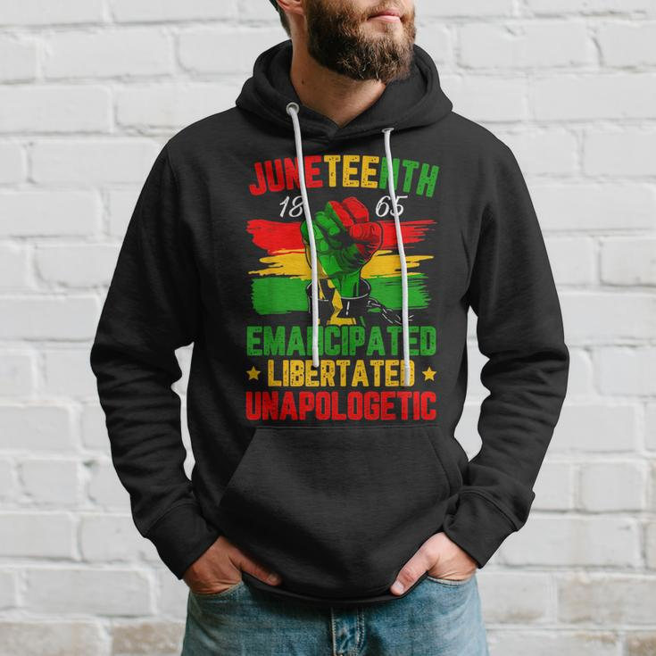 Junenth 1865 Black History African American Freedom Gifts Hoodie Gifts for Him