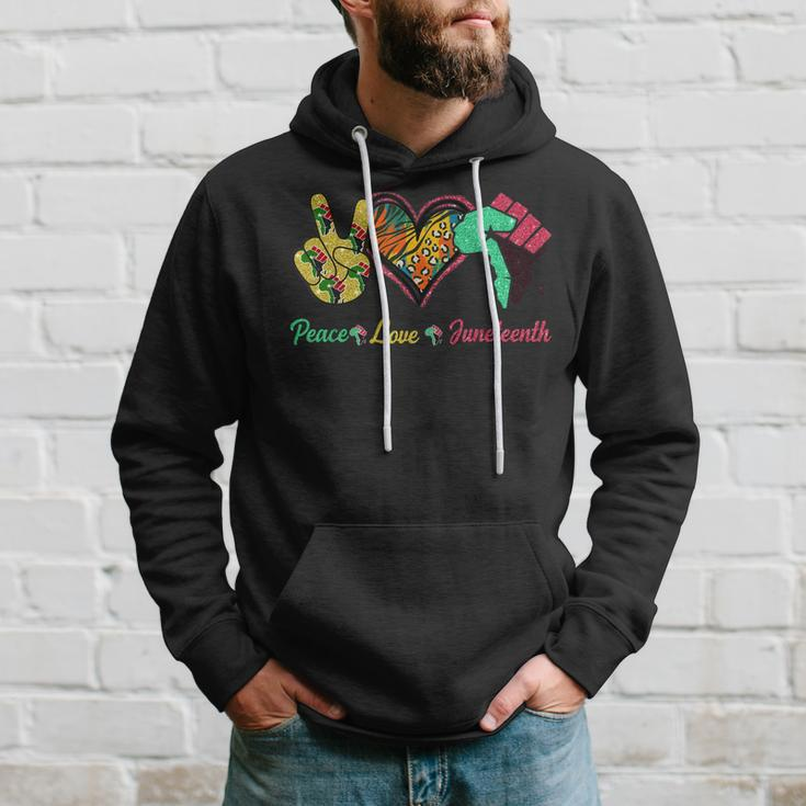 Junenth June 1865 Black History African American Hoodie Gifts for Him