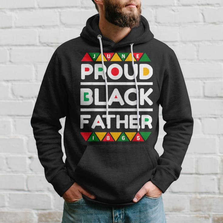 Junenth Proud Black Father For Fathers Day Hoodie Gifts for Him