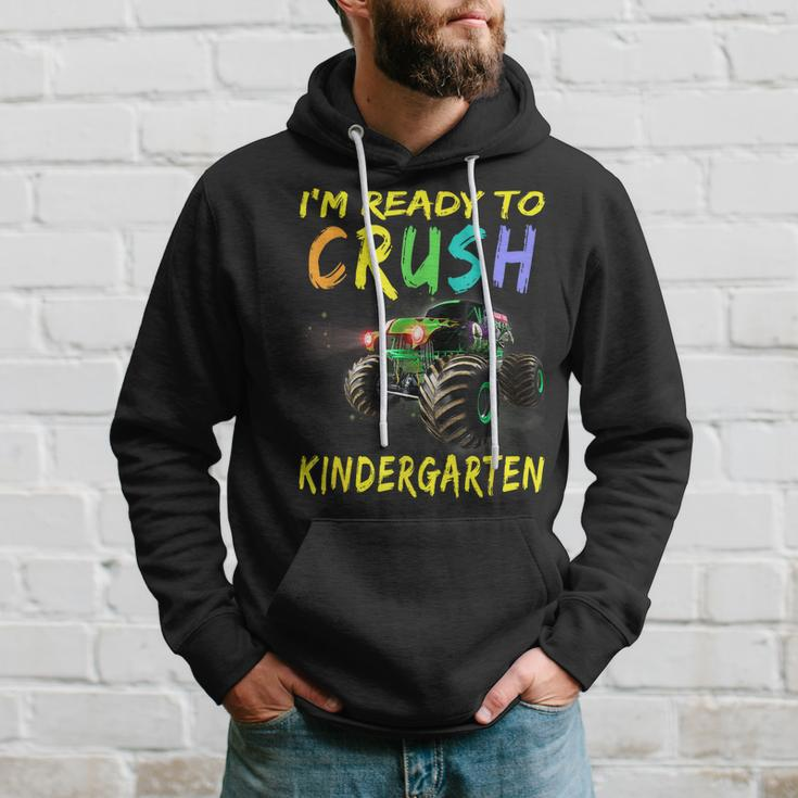 Kids Monster Truck Im Ready To Crush Kindergarten Hoodie Gifts for Him