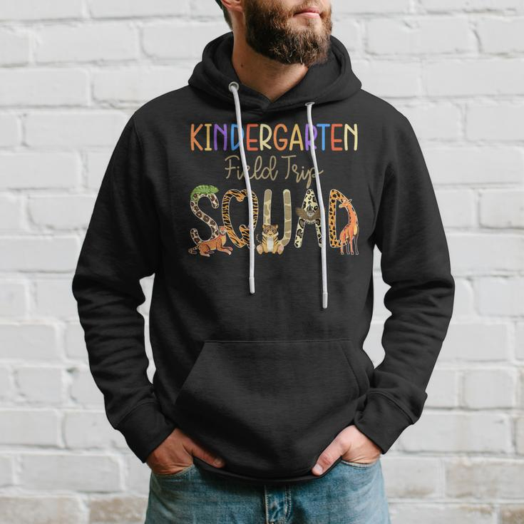 Kindergarten Students School Zoo Field-Trip Squad Matching Hoodie Gifts for Him