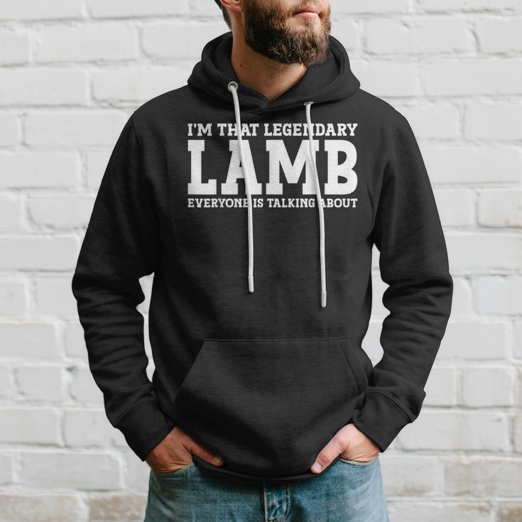 Lamb Surname Funny Team Family Last Name Lamb Hoodie Gifts for Him