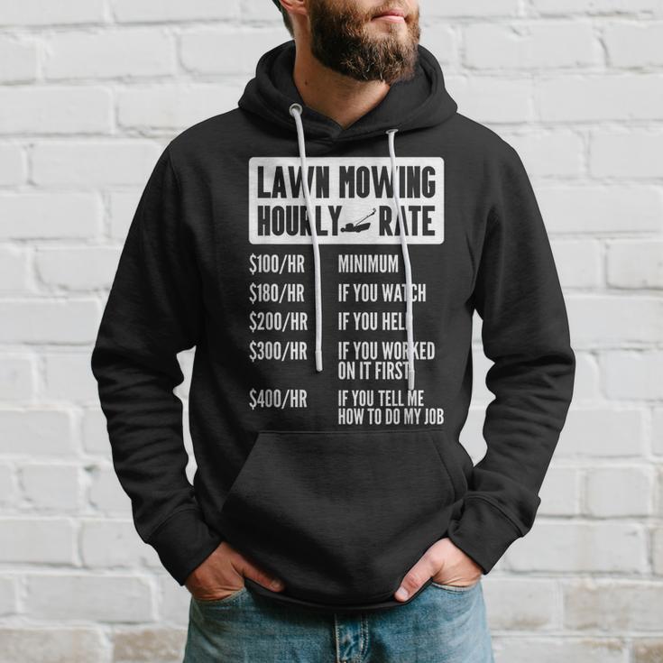 lawn-mower-hourly-rate-mowing-gardener-grass-yard-kids-men-hoodie-mazezy