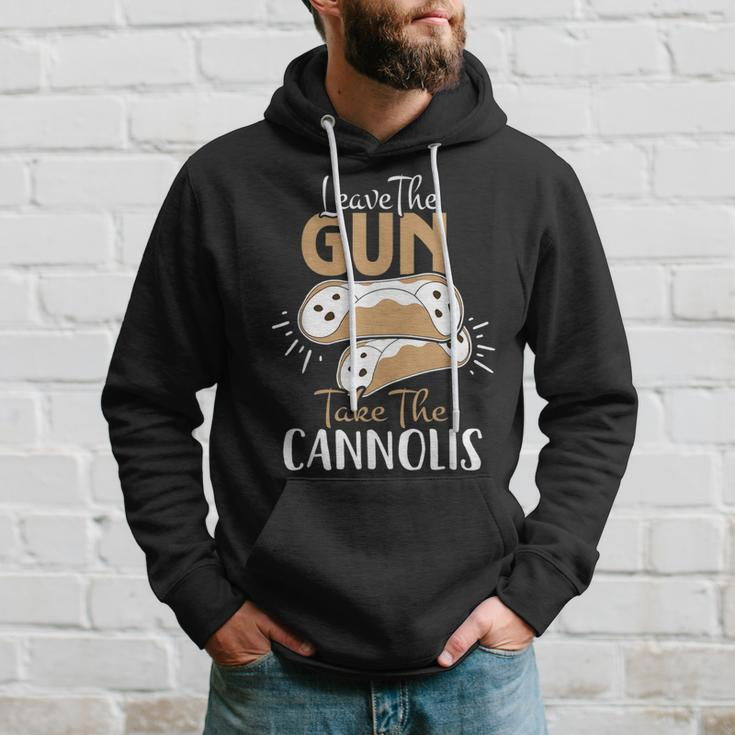 Leave The Gun Take The Cannolis Italian Hoodie Gifts for Him