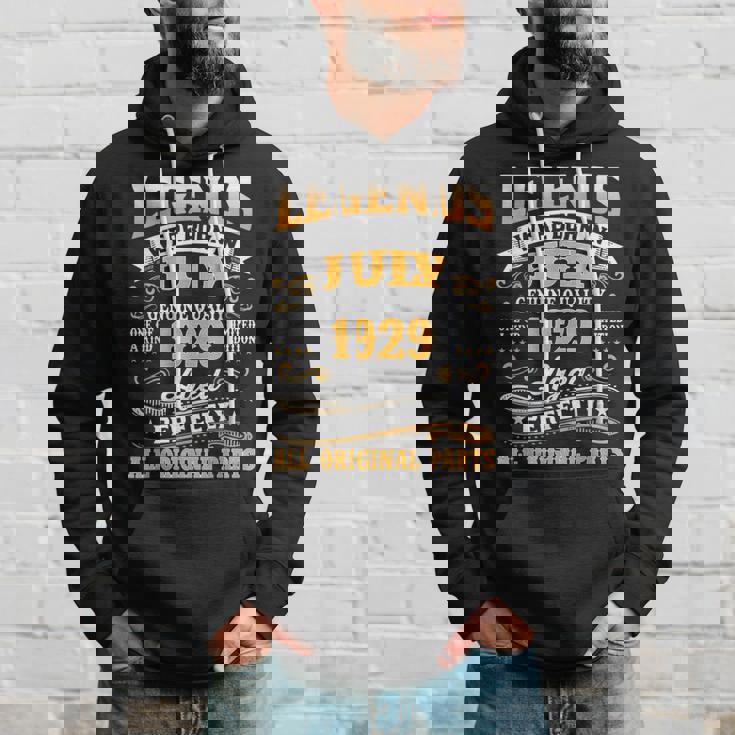 Legend Born July 1929 90Th Birthday 90 Year Old Gift 90Th Birthday Funny Gifts Hoodie Gifts for Him