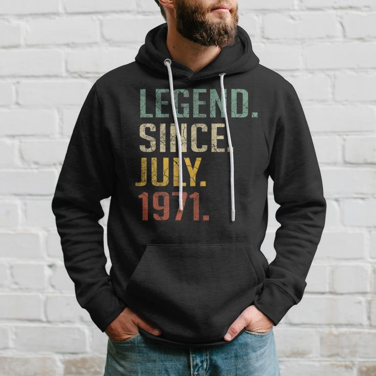 Legend Since July 1971 49Th Birthday Gift 49 Year Old Hoodie Gifts for Him