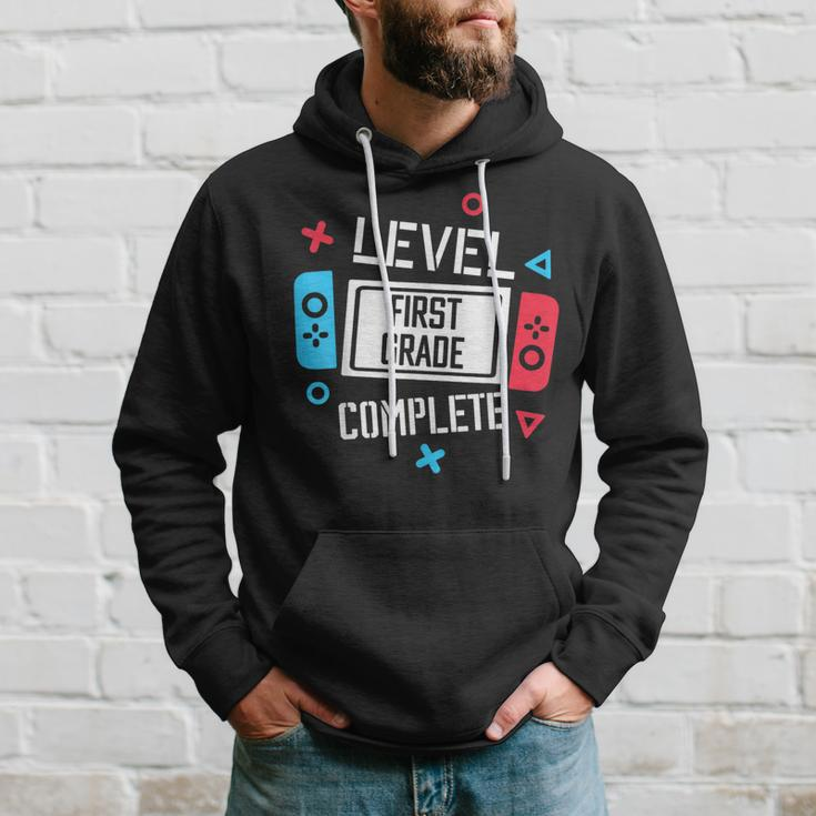 Level 1St Grade Complete Video Game Happy Last Day Of School Hoodie Gifts for Him