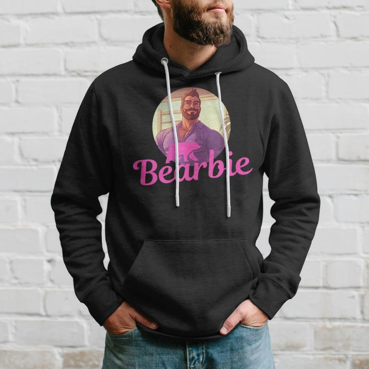 Lgbt Daddy Bearbie Gay Pride Month - Handsome Bear Cub Dad Hoodie Gifts for Him