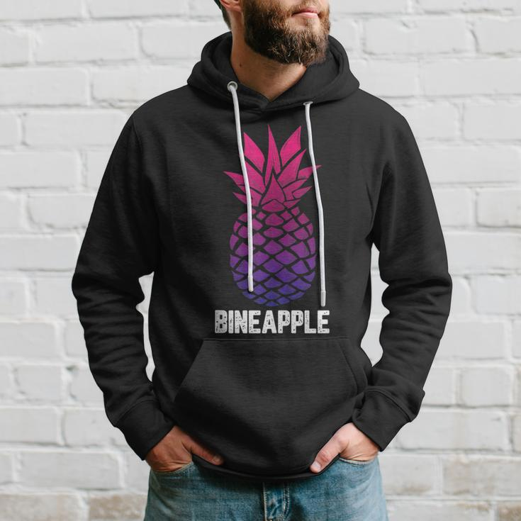 Lgbt-Q Bi-Sexual Pineapple Tropical Summer Cool Pride Gifts Hoodie Gifts for Him