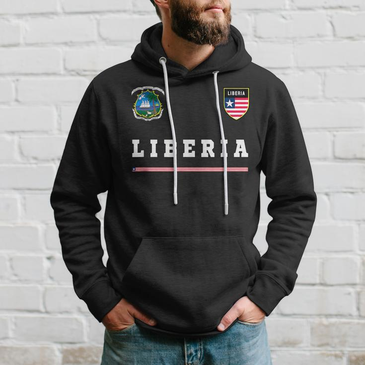 Liberia SportSoccer Jersey Flag Football Hoodie Gifts for Him