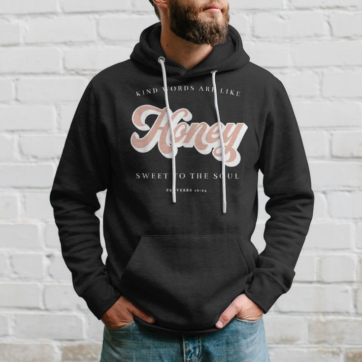 Like Honey Sweet To The Soul Proverbs 1624 Christian Faith Faith Funny Gifts Hoodie Gifts for Him