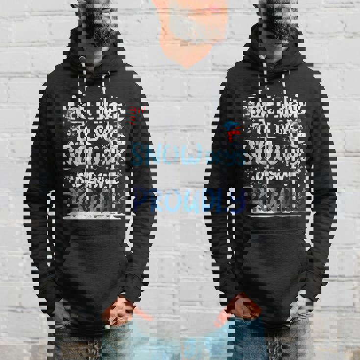 Most Likely To Love Snow Days And Show It Proudly Xmas Hoodie Gifts for Him