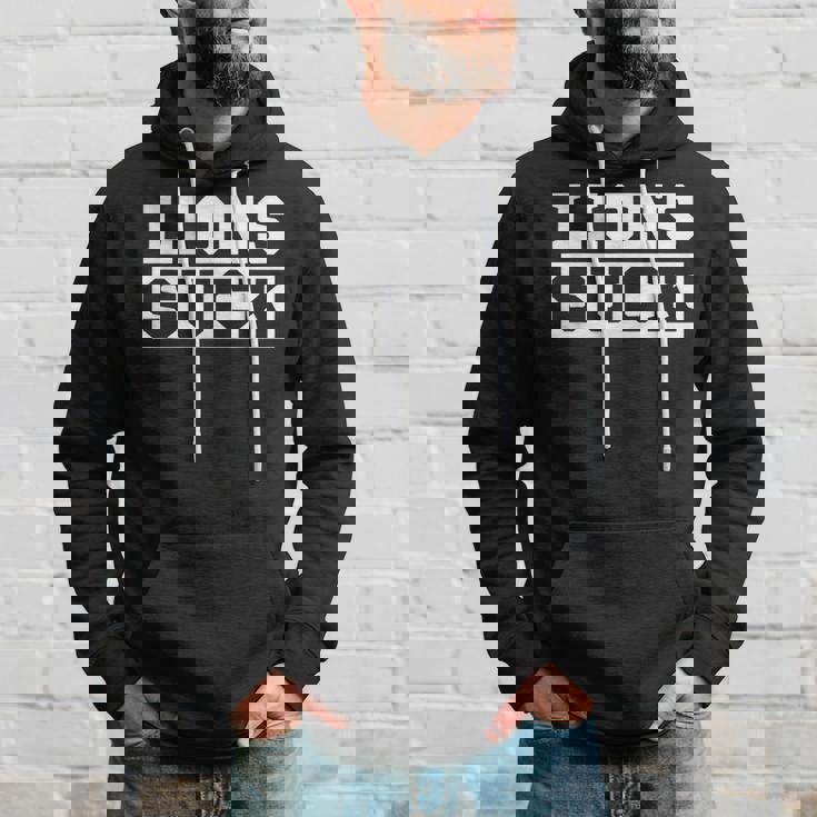 Lions Suck I Hate Lions Hoodie Gifts for Him