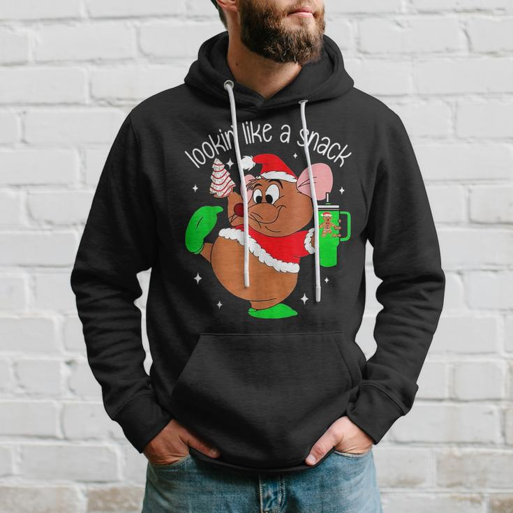Out Here Looking Like A Snack Mouse Christmas Hoodie Gifts for Him