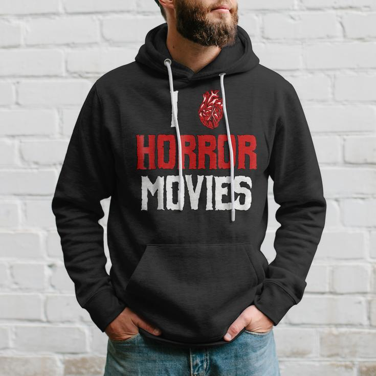 I Love Horror MoviesMovies Hoodie Gifts for Him