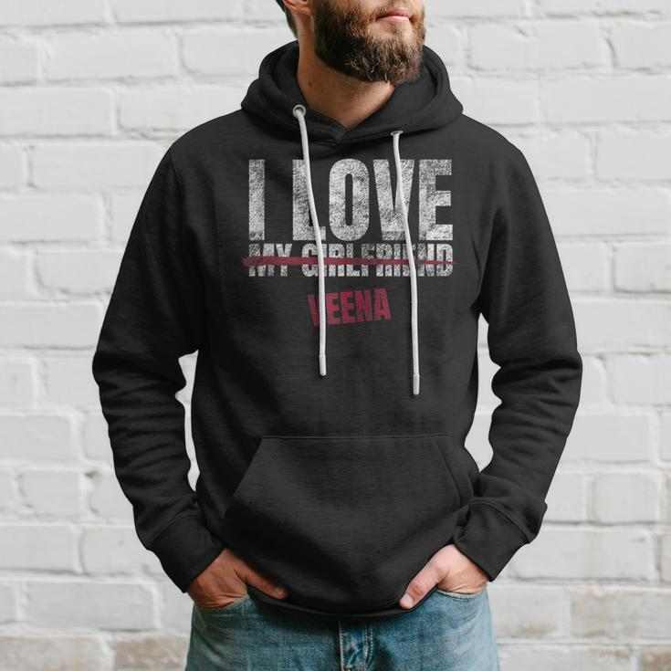 I Love Veena Musical Instrument Music Musical Hoodie Gifts for Him