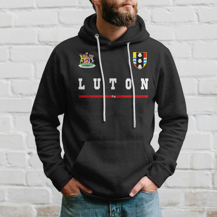 Luton SportsSoccer Jersey Flag Football Hoodie Gifts for Him