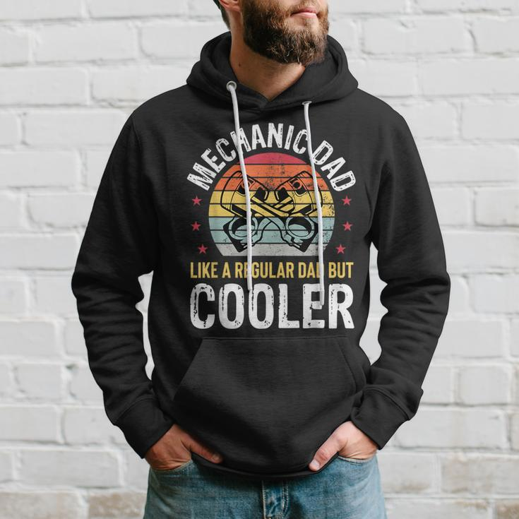 Mechanic Dad Funny Car Auto Mechanic Dad Father Men Gift Mechanic Funny Gifts Funny Gifts Hoodie Gifts for Him