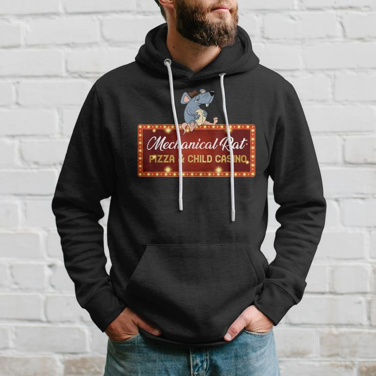 Mechanical Rat Pizza And Child Casino Hoodie Gifts for Him