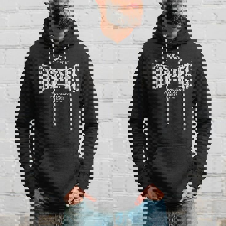 Memphis Tn Distressed Retro Vintage Home City Pride Hoodie Gifts for Him