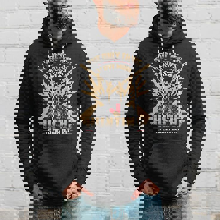 Mens Dad Hunt The Only Thing I Love More Than Hunting Hoodie Thegiftio UK
