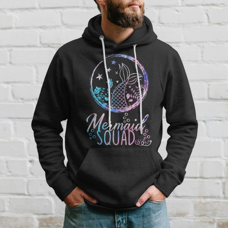Mermaid Birthday Squad Party Matching Family Mermaid Lovers Hoodie Gifts for Him