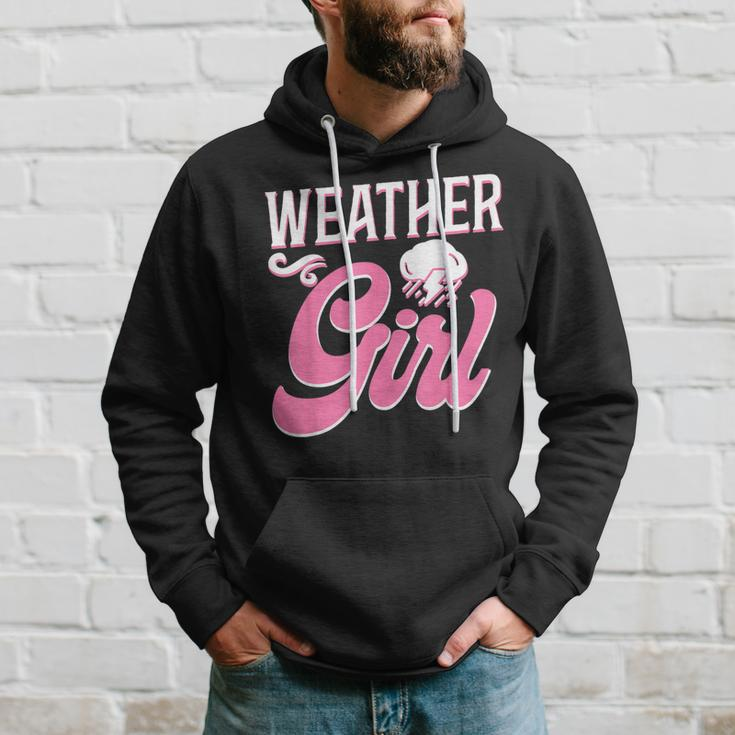 Meteorologist Weather Forecast Meteorology Girl Weather Girl Hoodie Gifts for Him