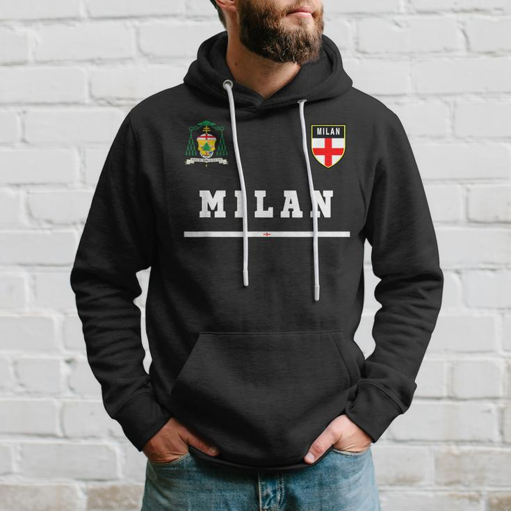 Milan SportSoccer Jersey Flag Football Italy Hoodie Gifts for Him