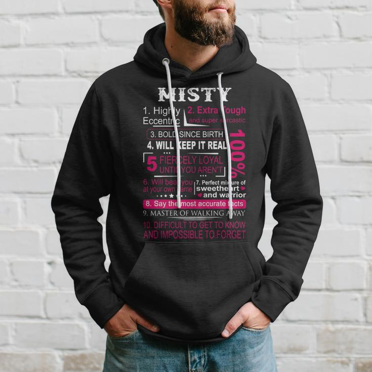 Misty Name Gift 100 Misty Hoodie Gifts for Him