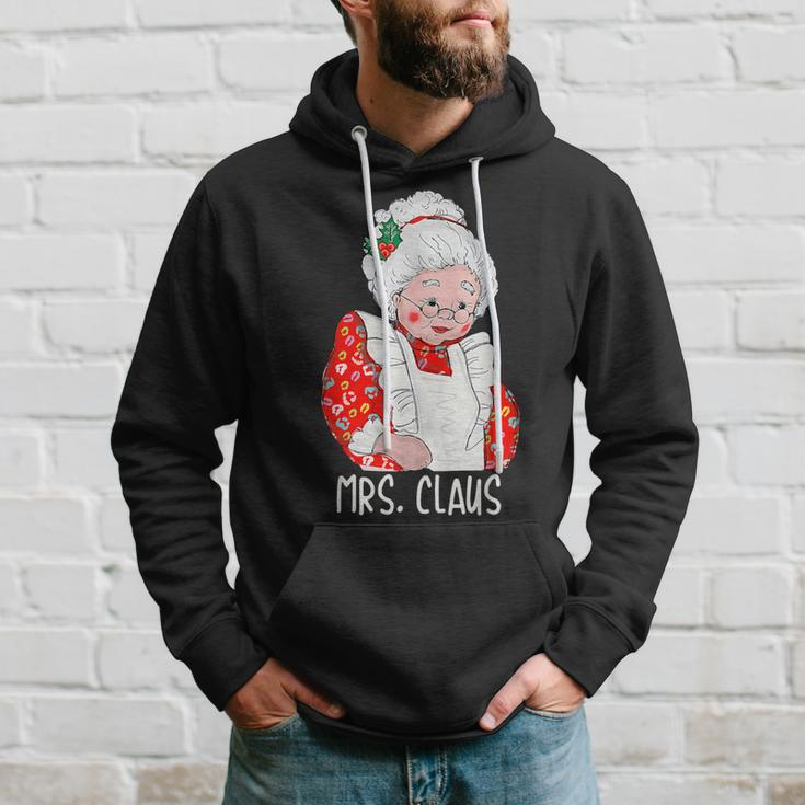 Mrs And Mr Santa Claus Couples Matching Christmas Pajamas Hoodie Gifts for Him