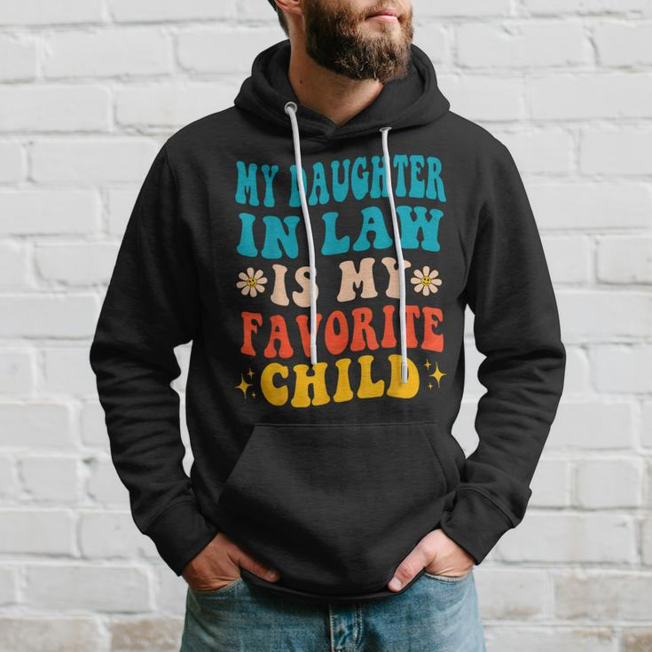 My Daughter In Law Is My Favorite Child Funny Father In Law Hoodie Gifts for Him