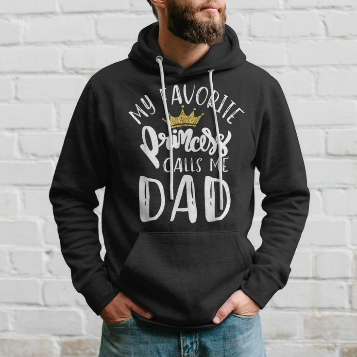 My Favorite Princess Calls Me Dad Daddy Daughter Fathers Day Hoodie Gifts for Him