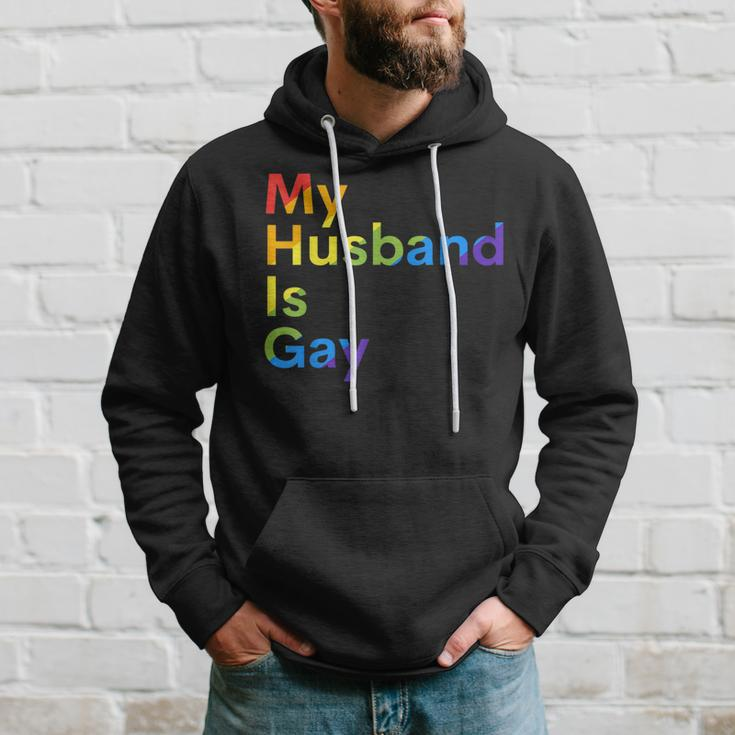 My Husband Is Gay Lgbtq Pride Hoodie Gifts for Him