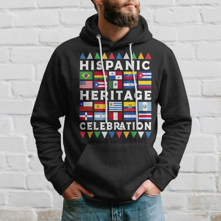 National Hispanic Heritage Month Latina Countries Hoodie Gifts for Him