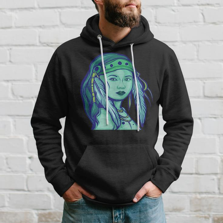 Native American Girl Gift Female Indian Pride Hoodie Gifts for Him