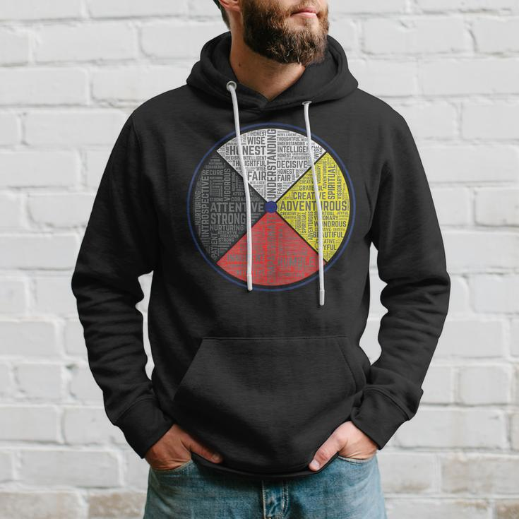 Native American Indian Words Of The Medicine Wheel Spiritual Hoodie Gifts for Him