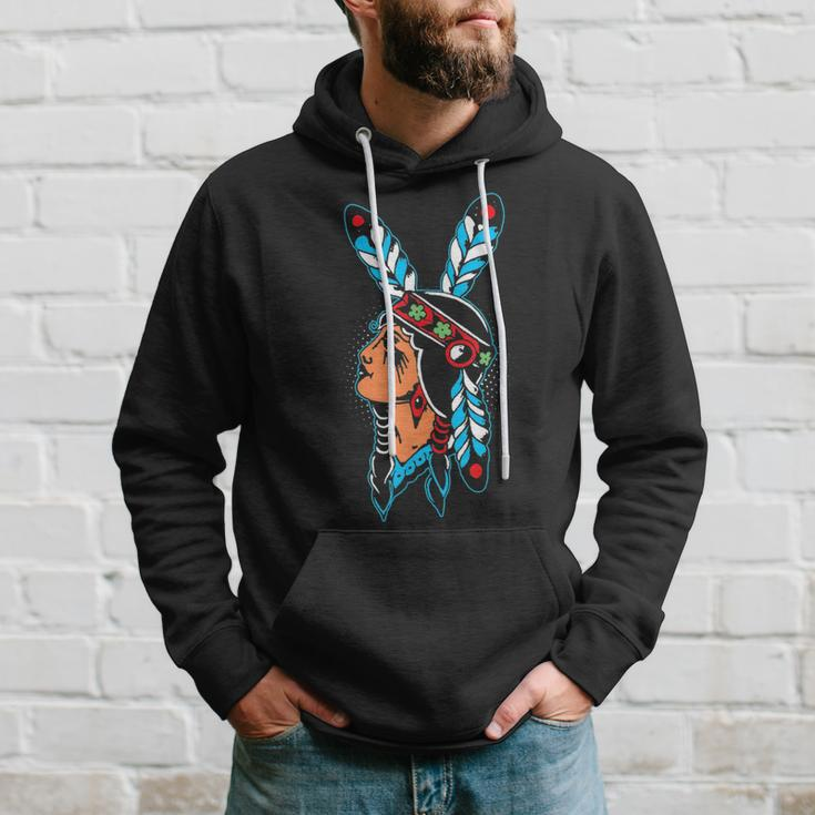 Native American Pow Wow Tribal American Indian Hoodie Gifts for Him