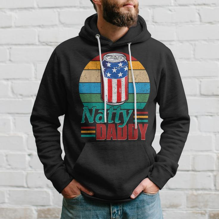 Natty Daddy Funny Dad Bob Beer Drinker Fathers Day Hoodie Gifts for Him