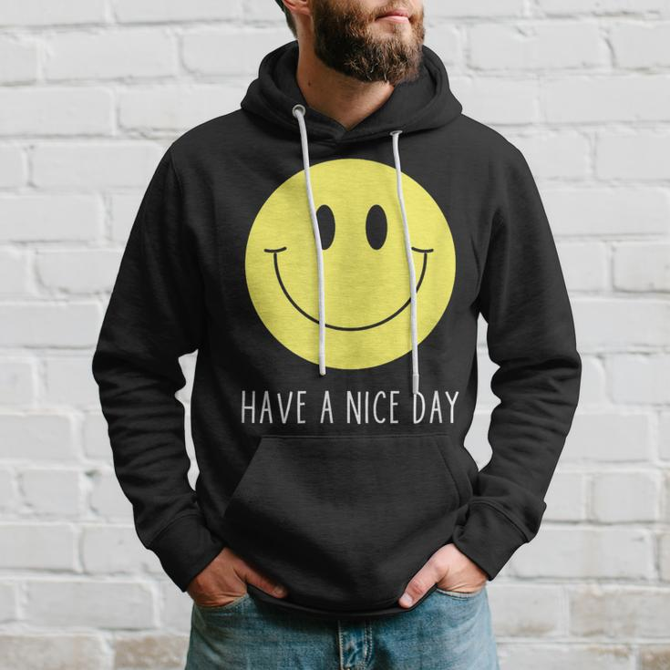 Have A Nice Day Yellow Smile Face Smiling Face Hoodie Gifts for Him