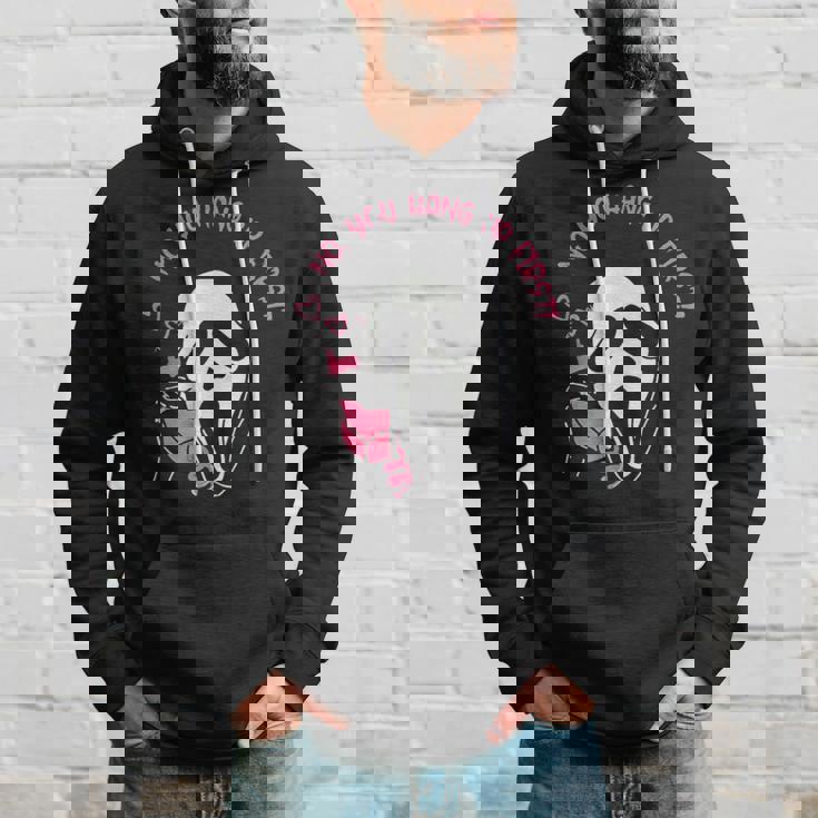 No You Hang Up First Ghost Calling Halloween Horror Hoodie Gifts for Him