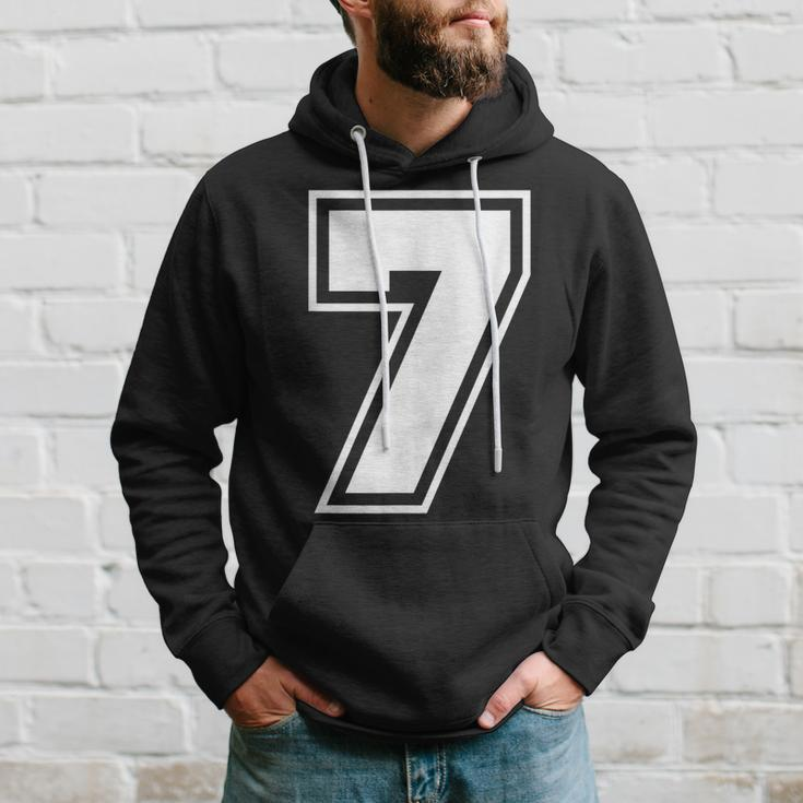 Number 7 Counting Hoodie Gifts for Him