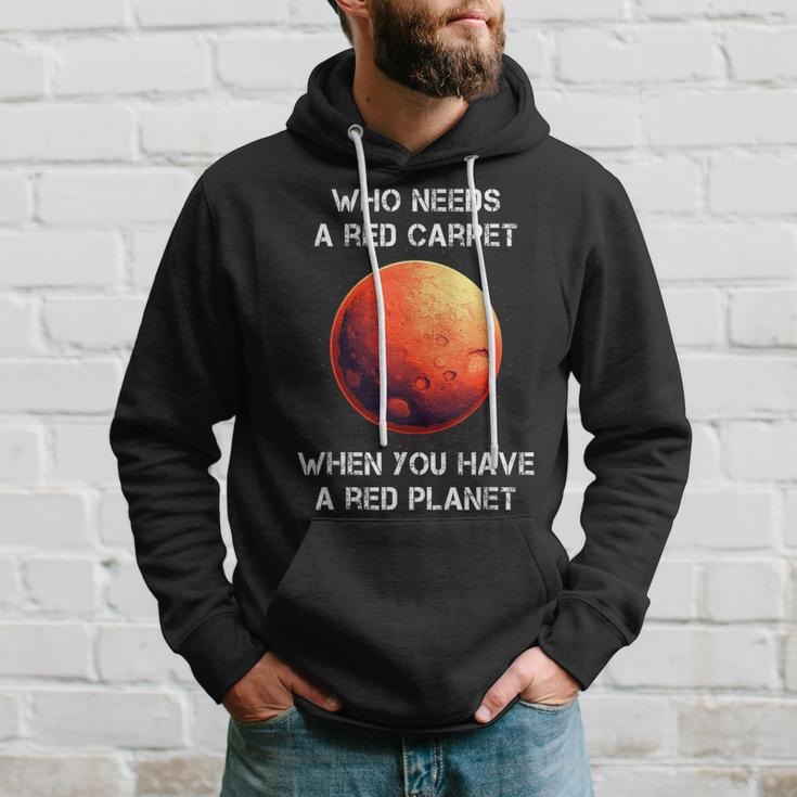 Occupy Mars Space Explorer Astronomy Red Planet Funny Hoodie Gifts for Him