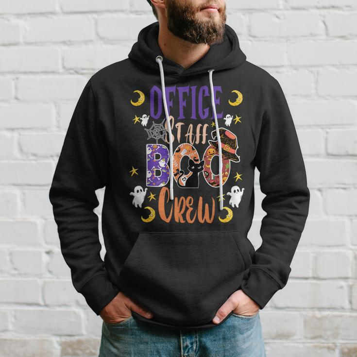 Office Staff Boo Crew Matching Fun Halloween Costume Hoodie Gifts for Him