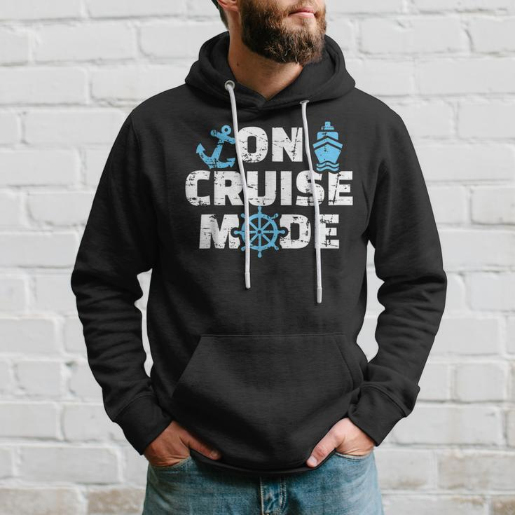On Cruise Mode Funny Summer Cruise Vacation Family Hoodie Gifts for Him